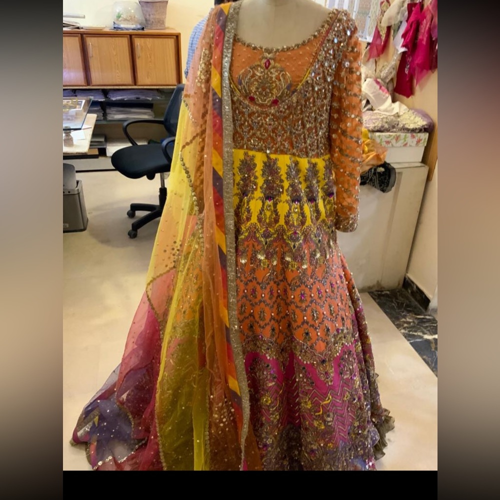 New beautiful colorful suit Samsara by Khadija Batool